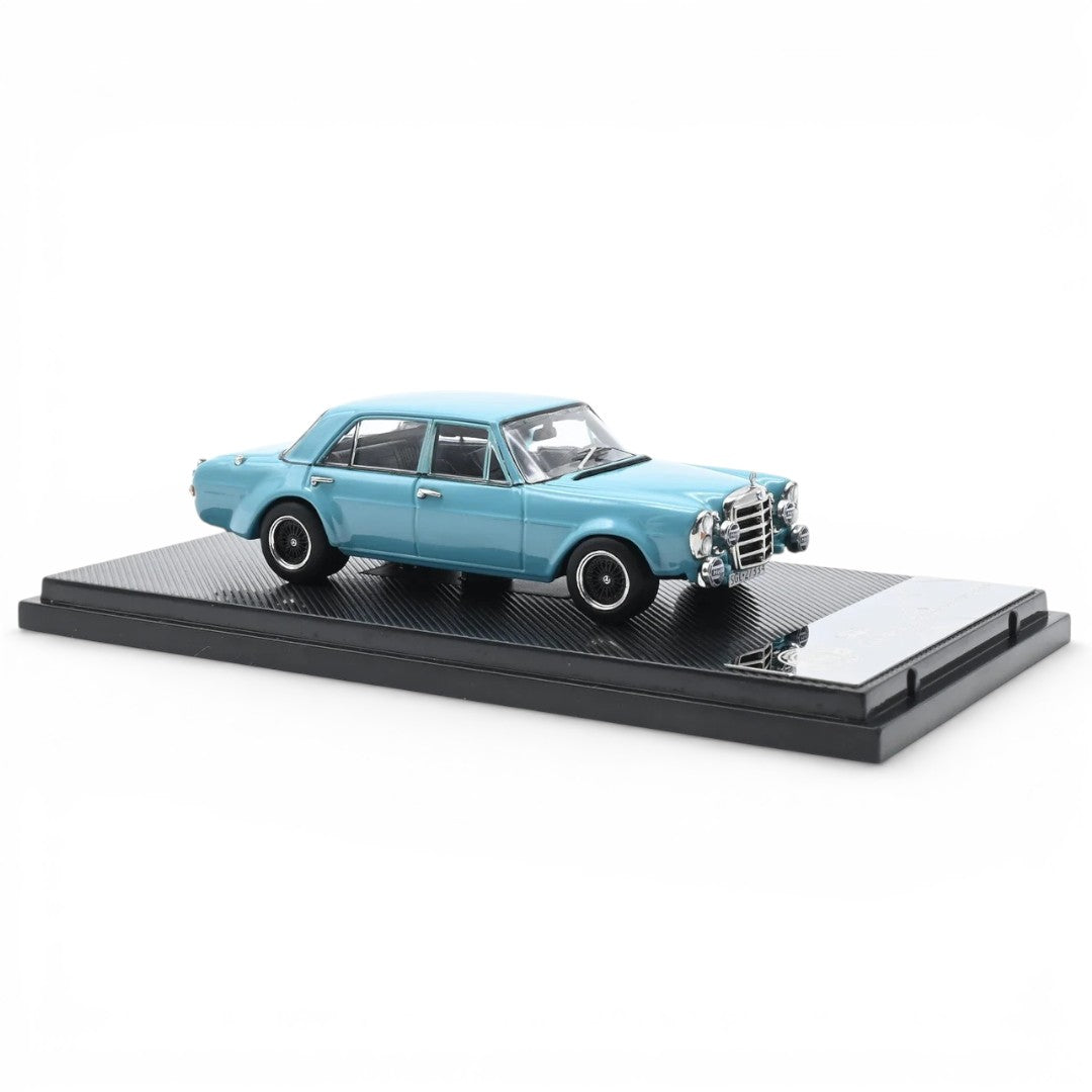 Liberty64 1:64 Mercedes-Benz 300SEL 6.8 AMG (W109) Diecast Car Model – Classic Blue Collector Edition