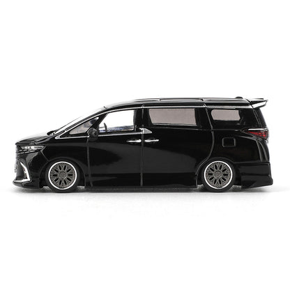 MINI GT 1:64 (Blister Pack) Toyota Alphard 40 KUHL Black Diecast Model Car | MGT01179 | Collectible Car