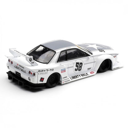 MINI GT 1:64 LBWK Nissan Skyline GT-R (R32) Kaido Works TAS 2025 Diecast Model Car | Liberty Walk | Collector Edition