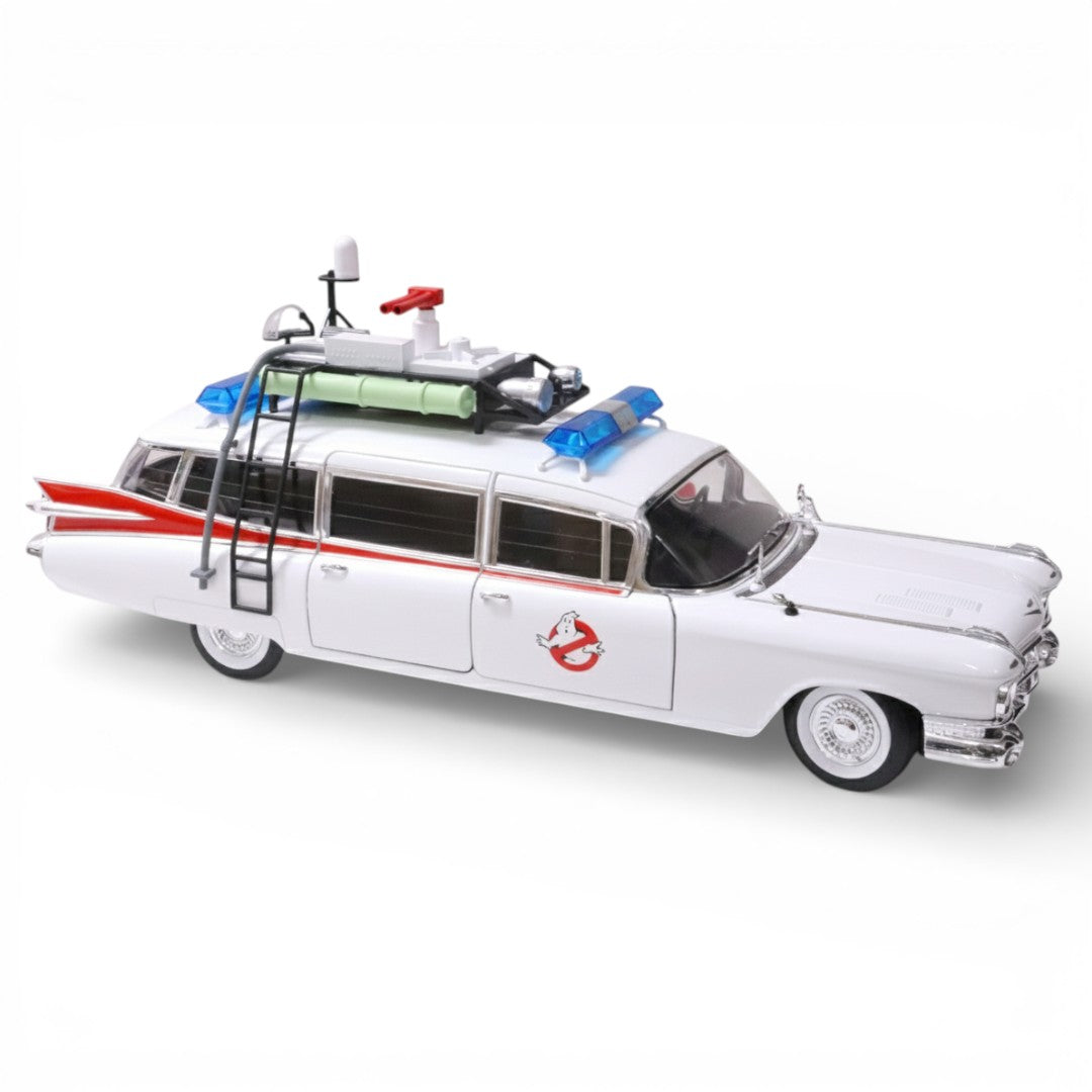 YS Model 1:64  Cadillac Miller-Meteor ECTO-1 – Ghostbusters Diecast Car