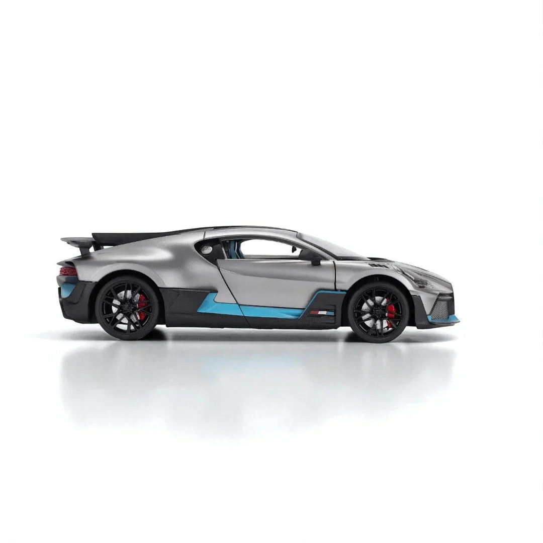 JOY JUNCTION 1:18 Bugatti Divo – Die-Cast Model Car -Grey (JJ250) - Jaiman Toys