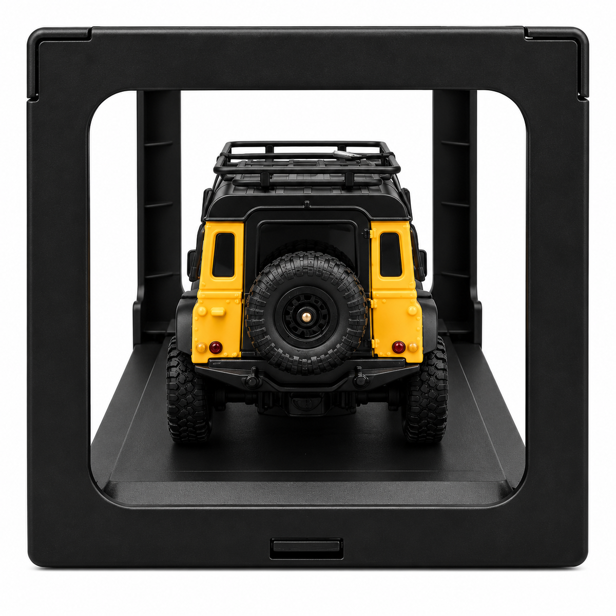 HB Toys 1:43 Scale Racing Rally RC Off-Road 4WD Climbing SUV | 2.4GHz Remote Control, Ready to Run (RTR), Yellow