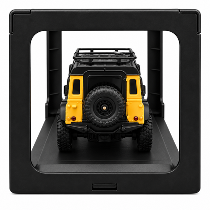 HB Toys 1:43 Scale Racing Rally RC Off-Road 4WD Climbing SUV | 2.4GHz Remote Control, Ready to Run (RTR), Yellow