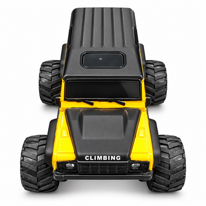 HB Toys Racing Rally R/C Mini Climb 1:64 Scale Off-Road Remote Control Car – 2.4GHz RC, RTR Alloy Body Mini Rock Crawler with App Control