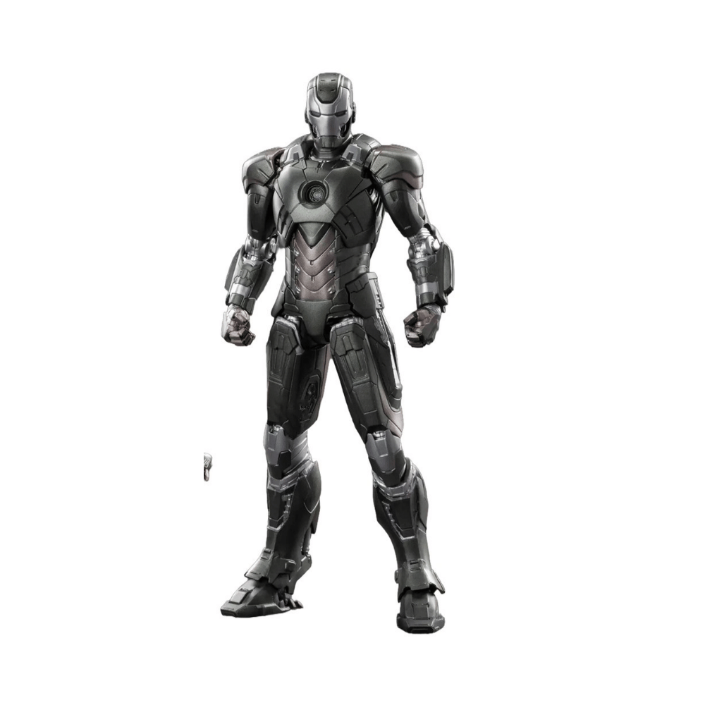 ZD Toys Iron Man MK14 1:10 Scale Non-Light-Up Action Figure | Iron 3 Collectible with Interchangeable Hands & Effect Parts | Model 1906-14