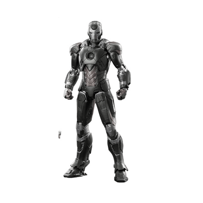 ZD Toys Iron Man MK14 1:10 Scale Non-Light-Up Action Figure | Iron 3 Collectible with Interchangeable Hands & Effect Parts | Model 1906-14