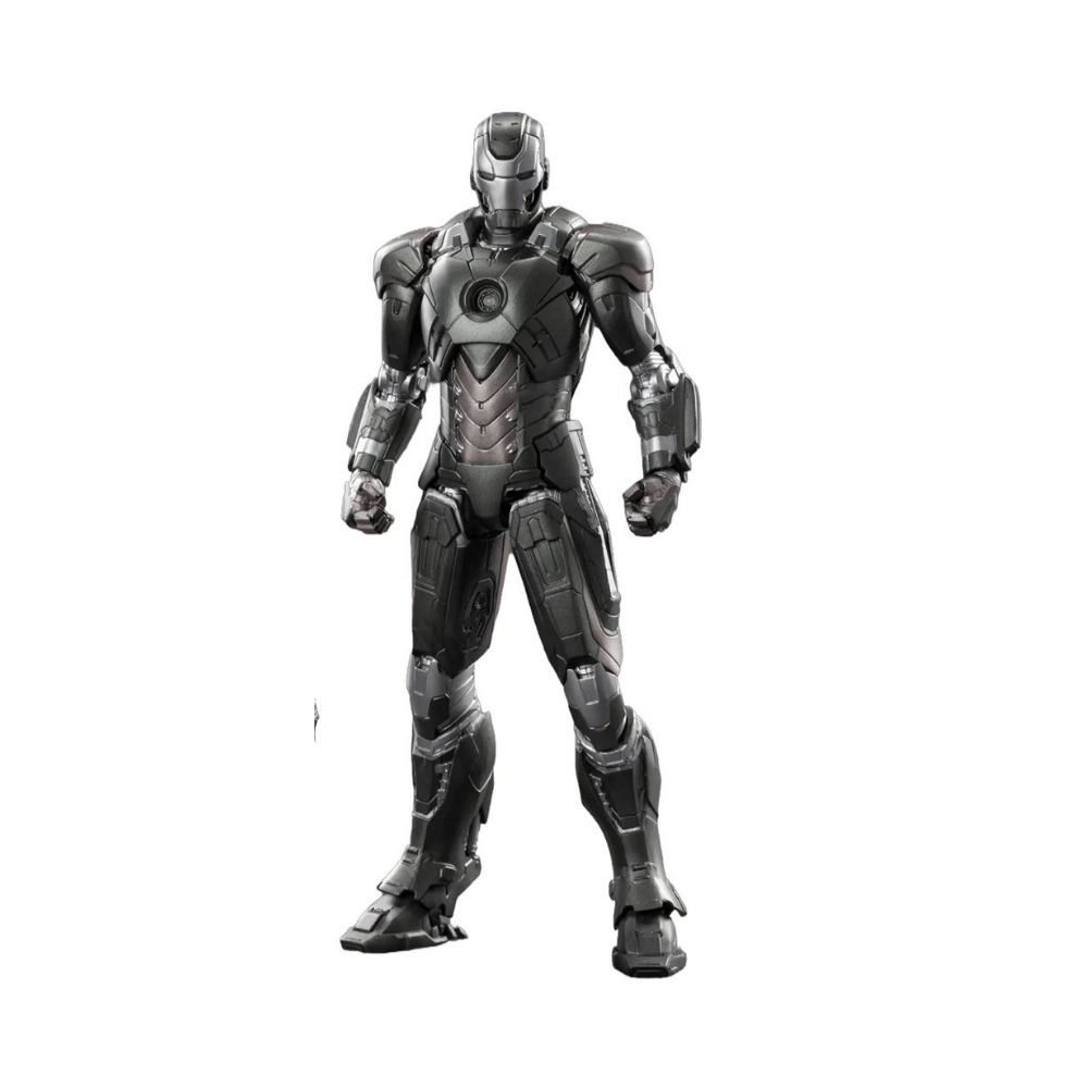 ZD Toys Iron Man MK14 1:10 Scale Non-Light-Up Action Figure | Iron 3 Collectible with Interchangeable Hands & Effect Parts | Model 1906-14