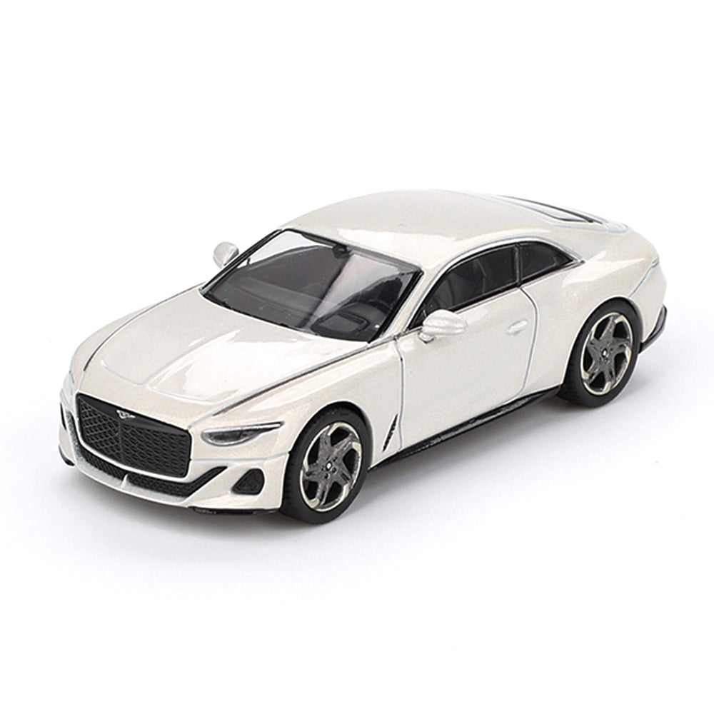 Mini GT 1:64 Bentley Batur Bonneville Pearl White Diecast Model Car