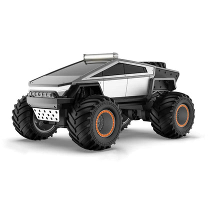 JRC 1:14 Q202 Alloy Cyberpunk RC Pickup – Off-Road Remote Control Car | LED Glowing Dynamics | Big Foot Monster Truck