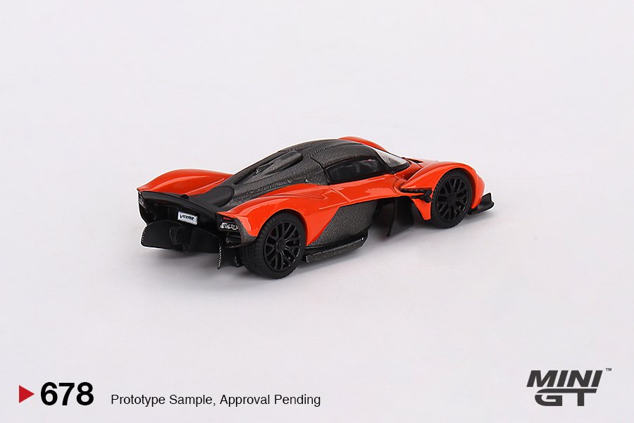 "Aston Martin Orange 1:64 Scale Model Car – Premium Diecast