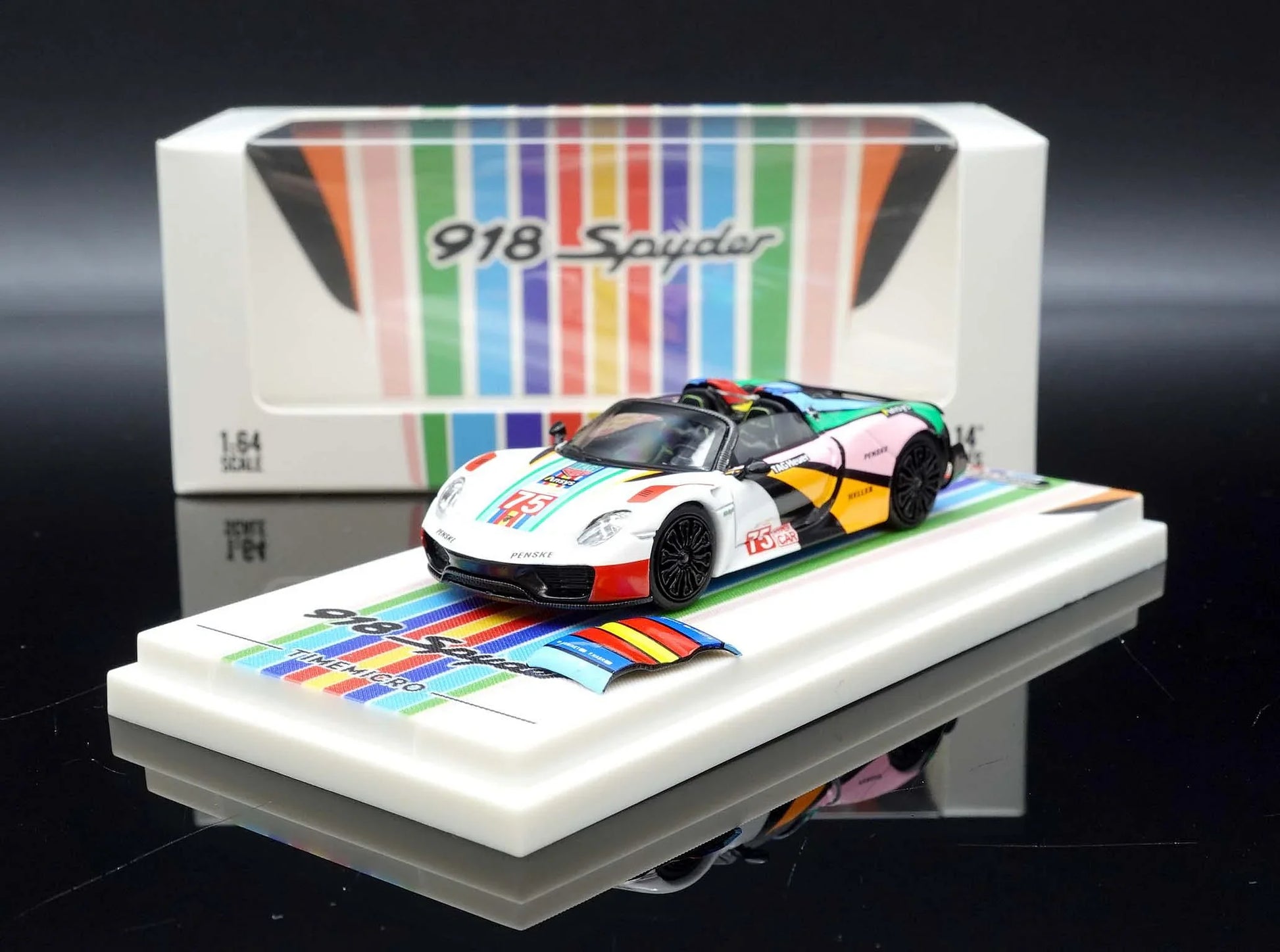 Time micro Spyder 918 Time micro 1:64 Diecast Car Model - Jaiman Toys