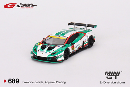 Mini GT Lamborghini Huracan GT3 EVO2 87 – 1:64 Scale Die-Cast Model