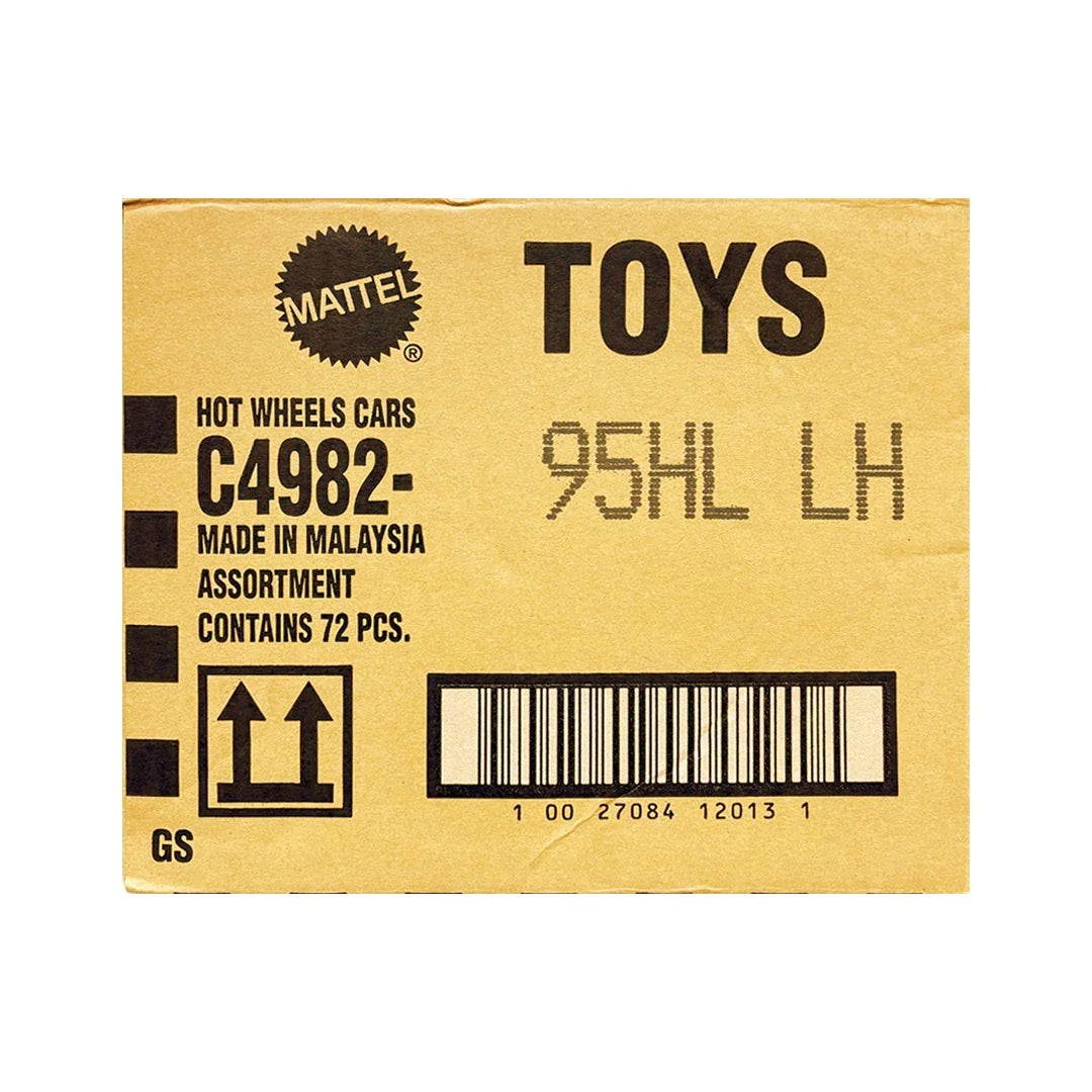 Hot Wheels 2025 Factory-Sealed Case L (95HL LH) – 72 Die-Cast Cars by Mattel (Brand New Box) - Jaiman Toys