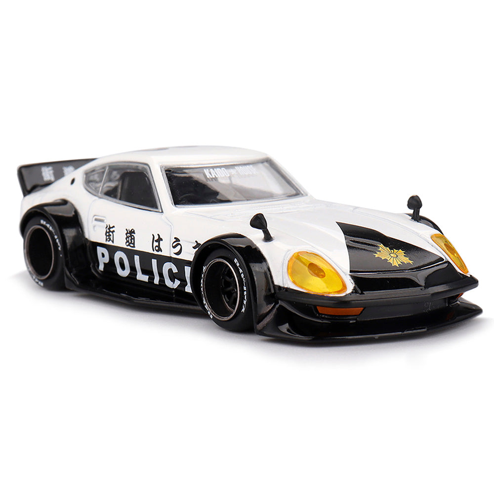 Kaido House x Mini GT 1:64 Nissan Fairlady Z Kaido GT Police //208 Diecast Model Car