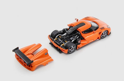 Autobots Model 1:64 Koenigsegg CCGT Die-Cast Model Car | Premium Hypercar Collectible with Opening Rear Section | 2 Variants