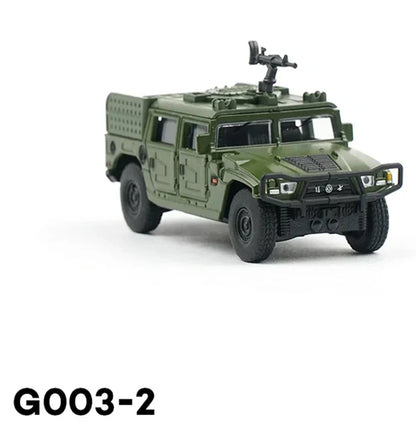 XCARTOYS 1:64 Dongfeng Mengshi Airborne Assault Vehicle | Military Green | G003-2