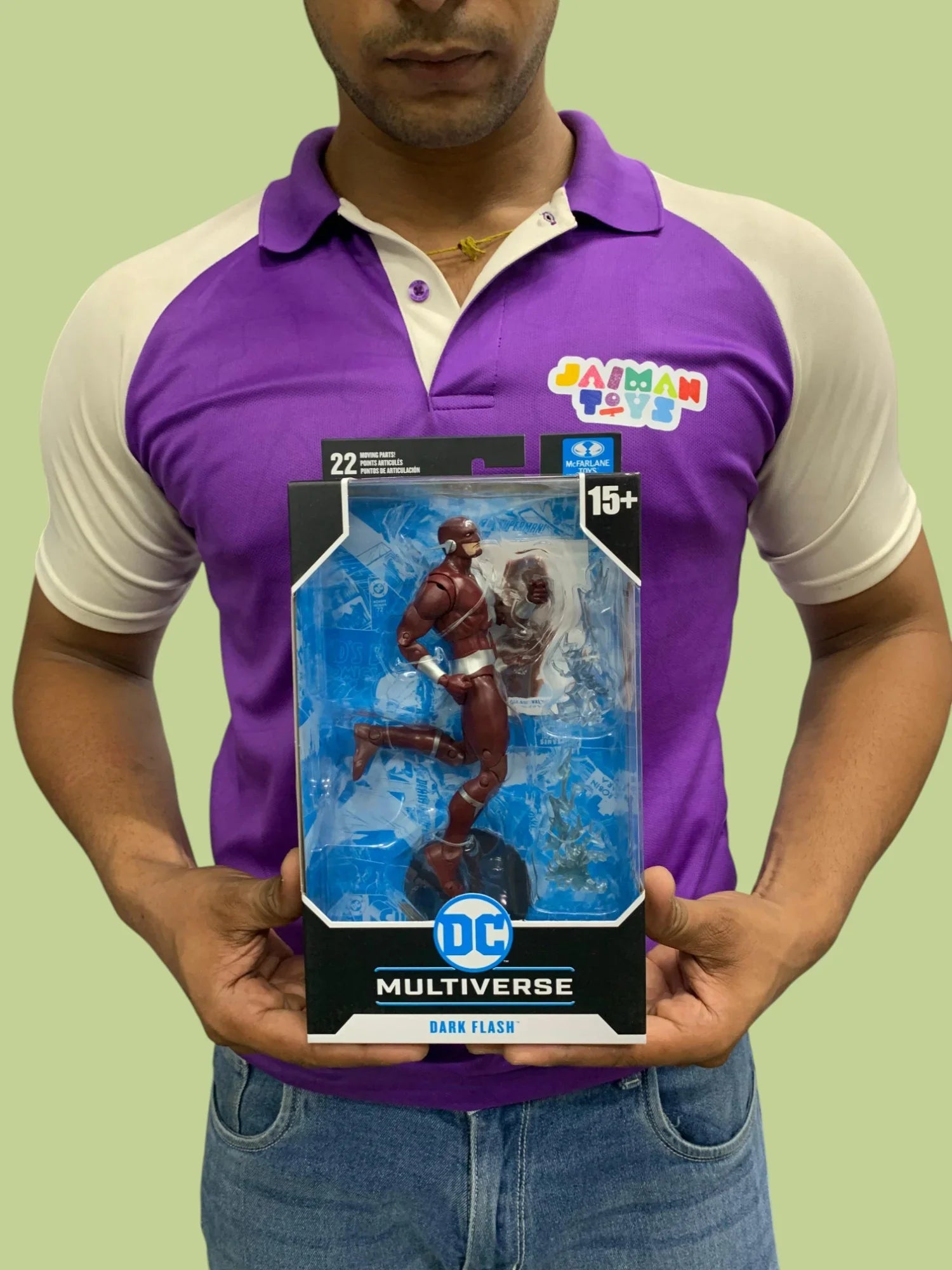 Dark Flash (New Kid in Town) – DC Multiverse Action Figure by McFarlane Toys - Jaiman Toys