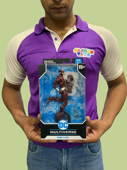 Dark Flash (New Kid in Town) – DC Multiverse Action Figure by McFarlane Toys - Jaiman Toys