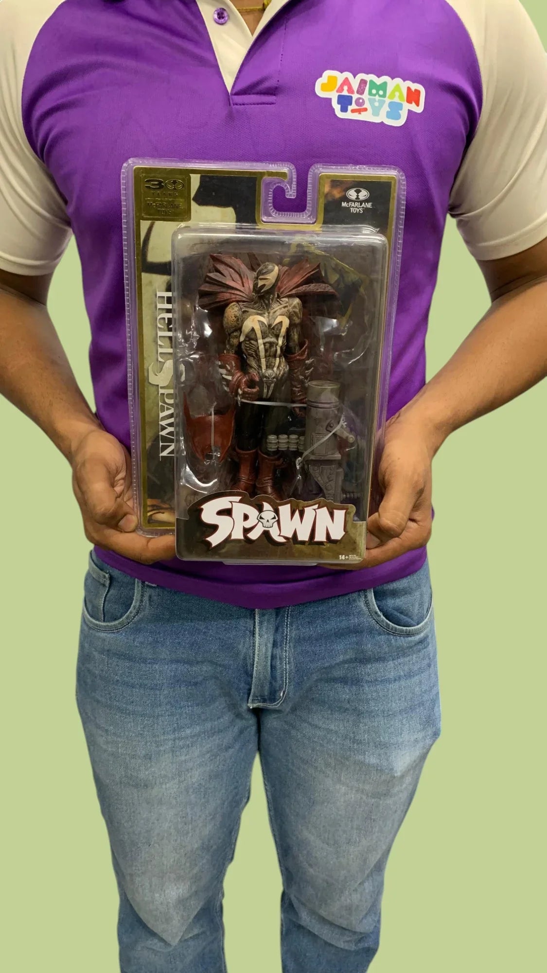 Hellspawn 2 (30th Anniversary Edition) Action Figure by McFarlane Toys - Jaiman Toys
