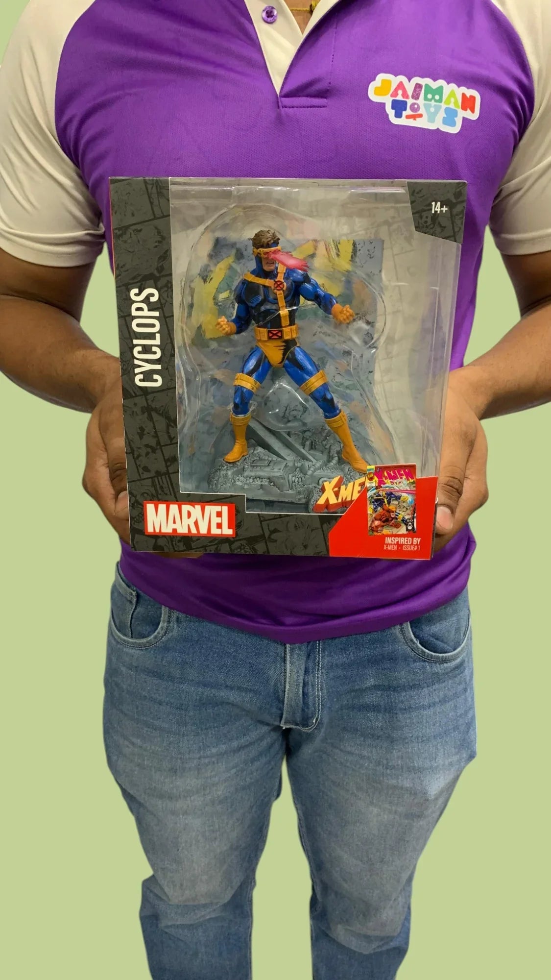 Marvel Collection – Cyclops (X-Men #1) Action Figure by McFarlane Toys - Jaiman Toys