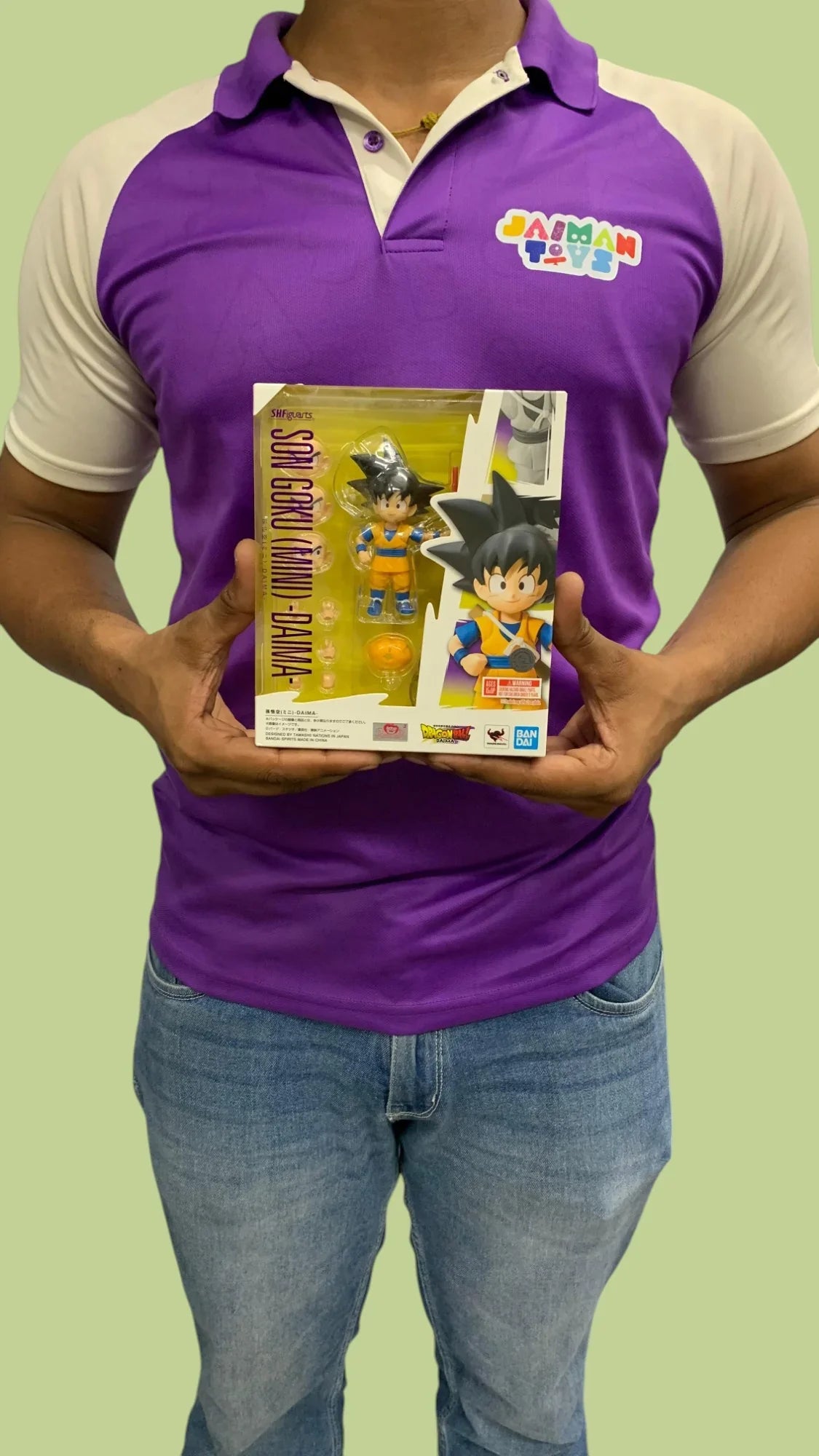 Son Goku (Daima) 4-Inch Action Figure by S.H.Figuarts Tamashii Nations - Jaiman Toys