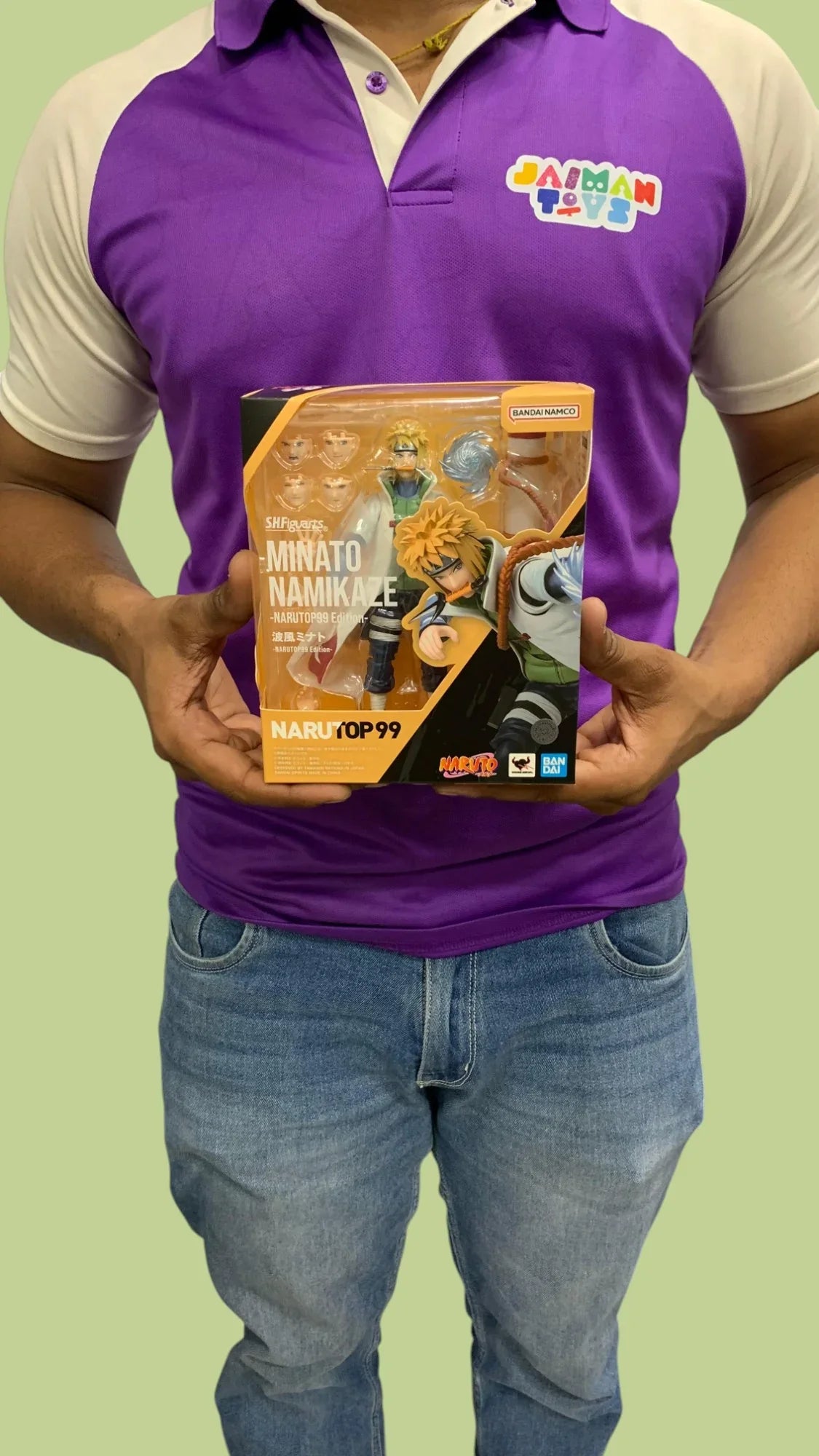 S.H.Figuarts Minato Namikaze – NARUTOP99 Edition Action Figure by Bandai Tamashii Nations - Jaiman Toys