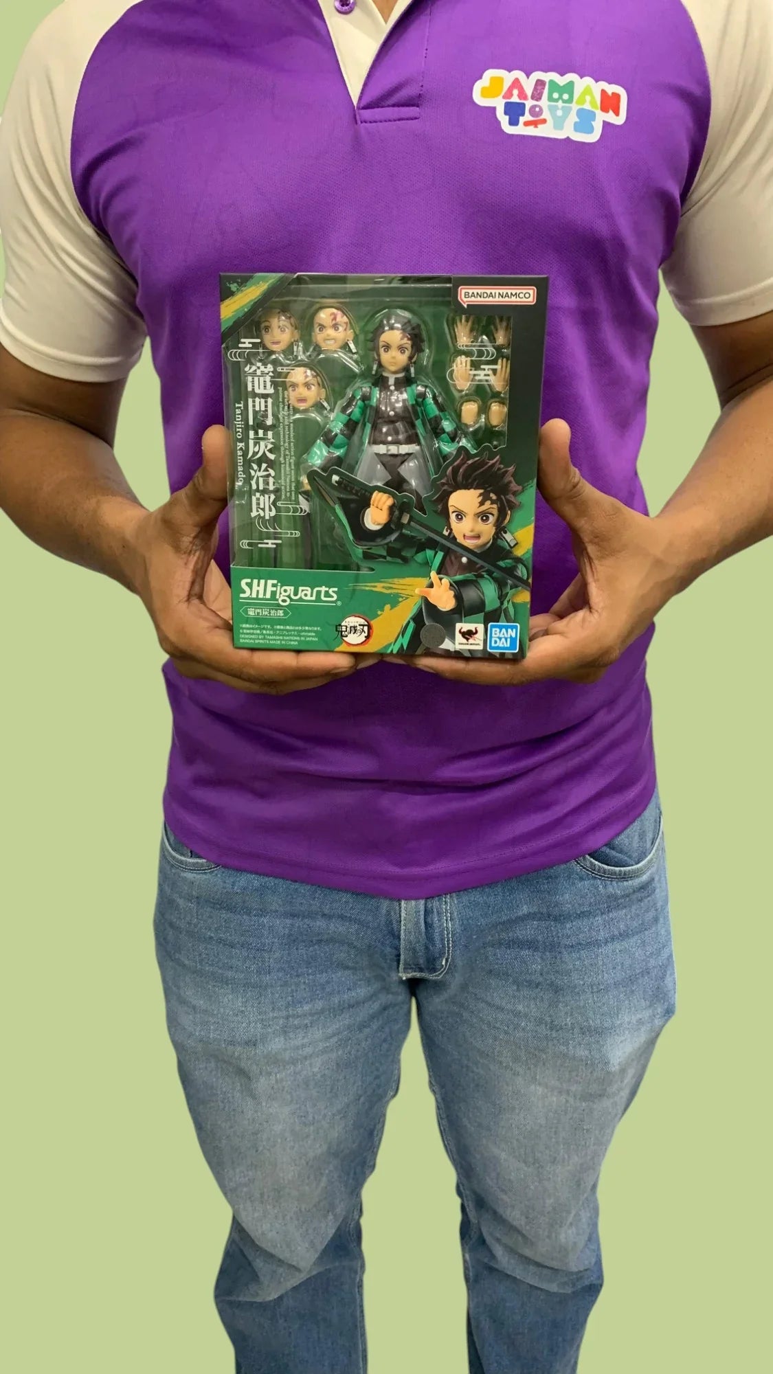 Tanjiro Kamado 5.5-Inch Action Figure by S.H.Figuarts Tamashii Nations - Jaiman Toys