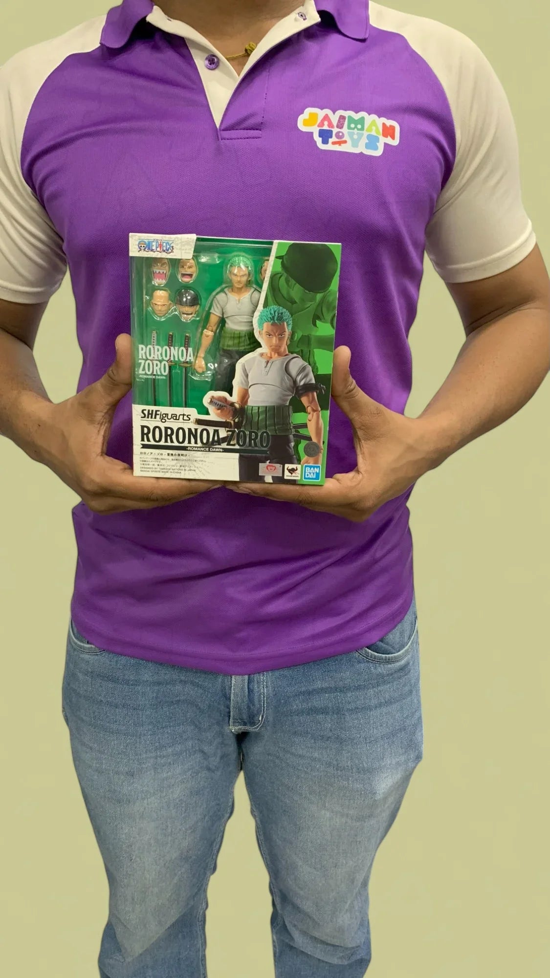 Roronoa Zoro (Romance Dawn Ver.) 5.7-Inch Figure by S.H.Figuarts Tamashii Nations - Jaiman Toys