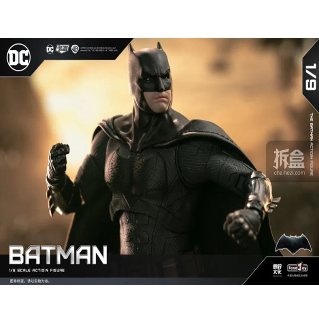 Fondjoy Justice League Light Armor Batman – Ultimate Action Figure | DC1015 Standard Edition (1/9 Scale) - Jaiman Toys