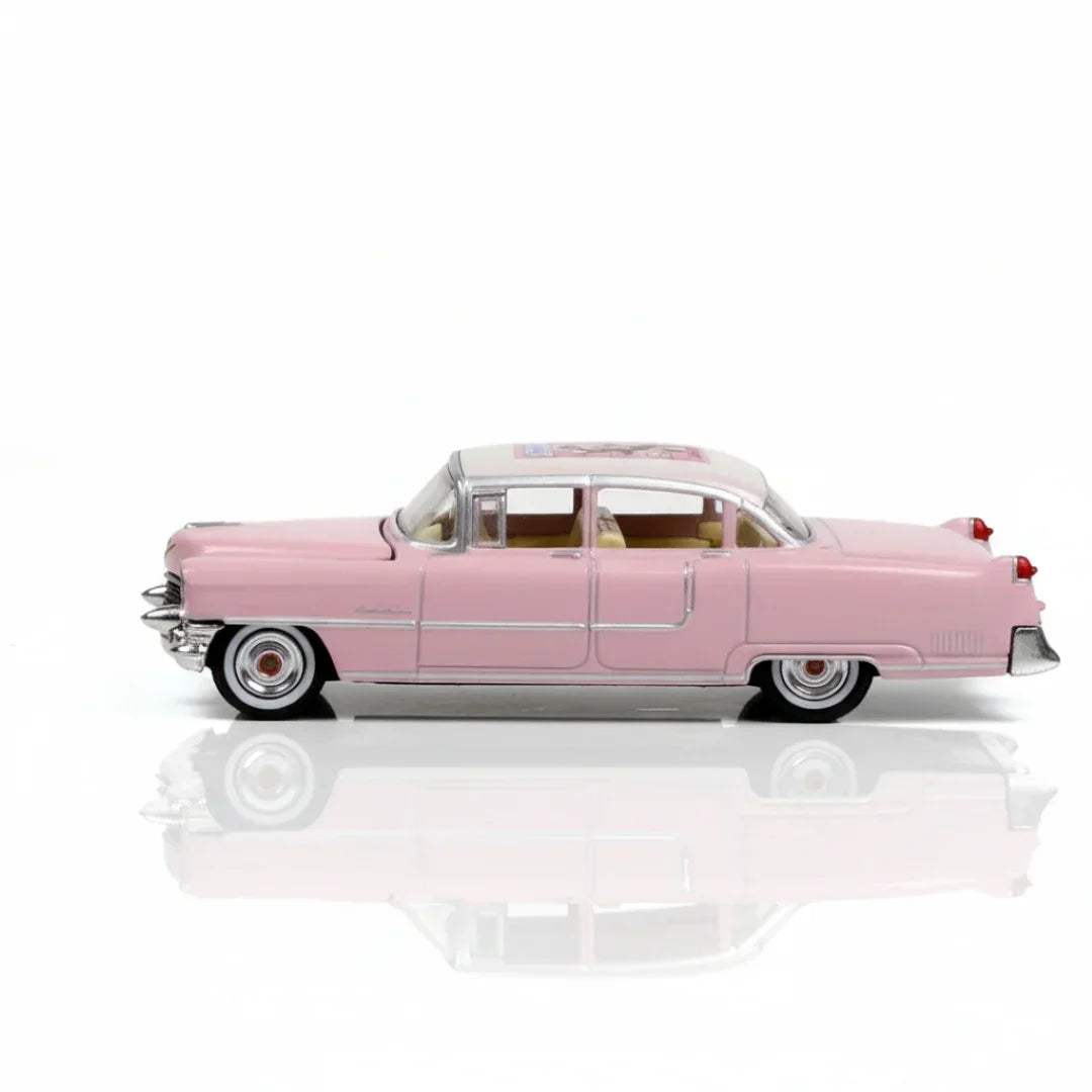 Greenlight Garbage Pail Kids – 1955 Cadillac Fleetwood with “Hound Doug” Peelable Sticker – 1:64 Scale Die-Cast Collectible Car (Limited Edition)
