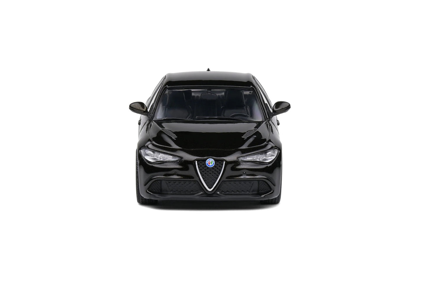 Solido : ALFA ROMEO GIULIA QUADRIFOGLIO BLACK (Scale 1:43)