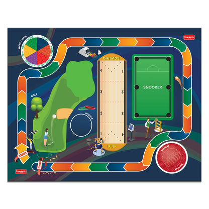 Funskool 9 in 1 Super Games – Classic Indoor Family Board Game Set for Kids & Adults (2–4 Players, Ages 8+)