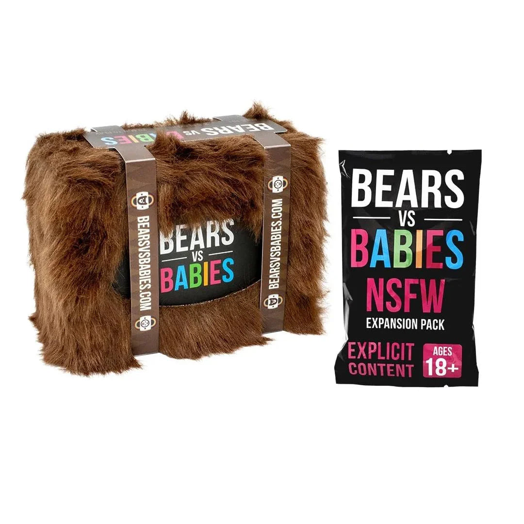 Bears vs Babies Party Game Bundle – Main Game + NSFW Expansion Pack - Jaiman Toys