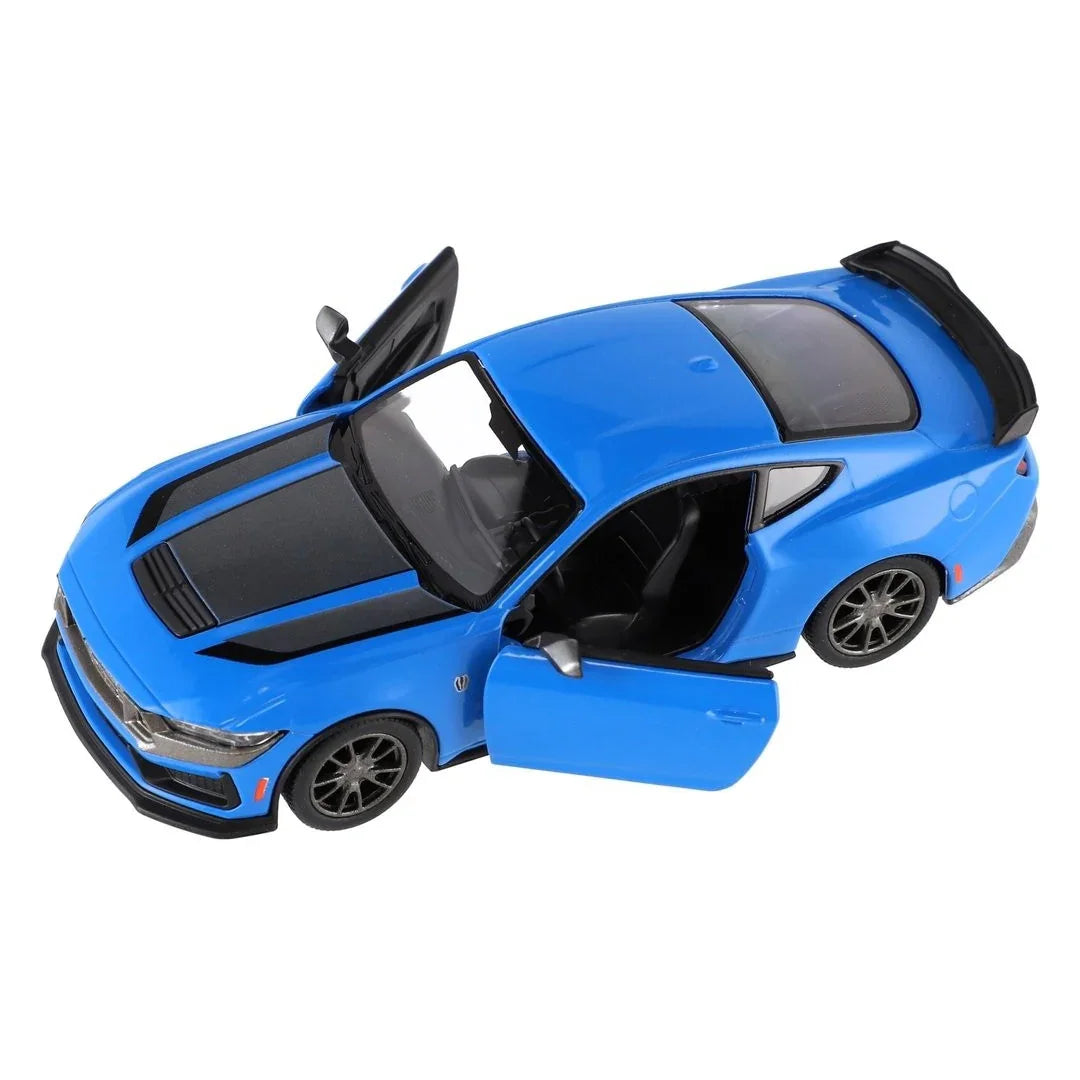 KiNSMART KT5455W 2024 Ford Mustang Dark Horse – 1:38 Scale Die-Cast Model Toy Car - Blue - Jaiman Toys