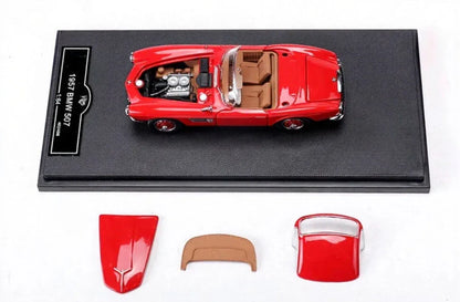 GFCC 1:64 Scale For BMW 507 Hardtop Convertible Roadster 1957 Red Diecast Car Model - Jaiman Toys