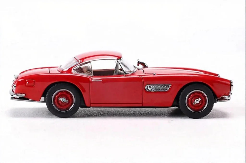 GFCC 1:64 Scale For BMW 507 Hardtop Convertible Roadster 1957 Red Diecast Car Model - Jaiman Toys