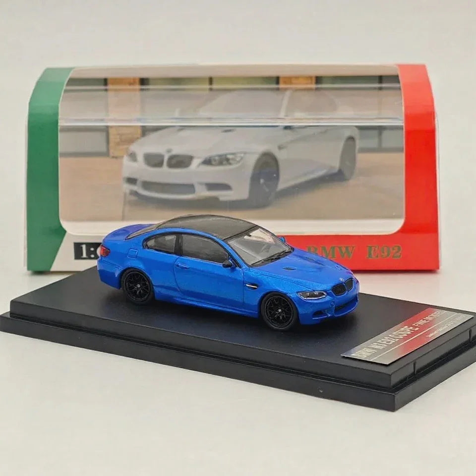 Fine Model 1:64 BMW M3 Coupe E92 – Blue– Die-Cast Car Model Toy Collectible - Jaiman Toys