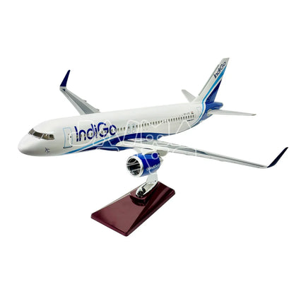 Diecast Aeroplane Display Display Model Airplane: Indigo A320 46 cm - Jaiman Toys