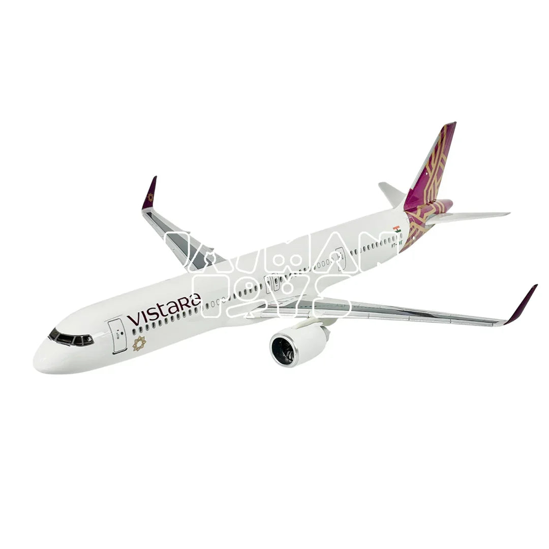 Diecast Aeroplane Display Display Model Airplane: Vistara A321 46 Cm - Jaiman Toys