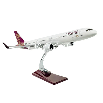 Diecast Aeroplane Display Display Model Airplane: Vistara A321 46 Cm - Jaiman Toys