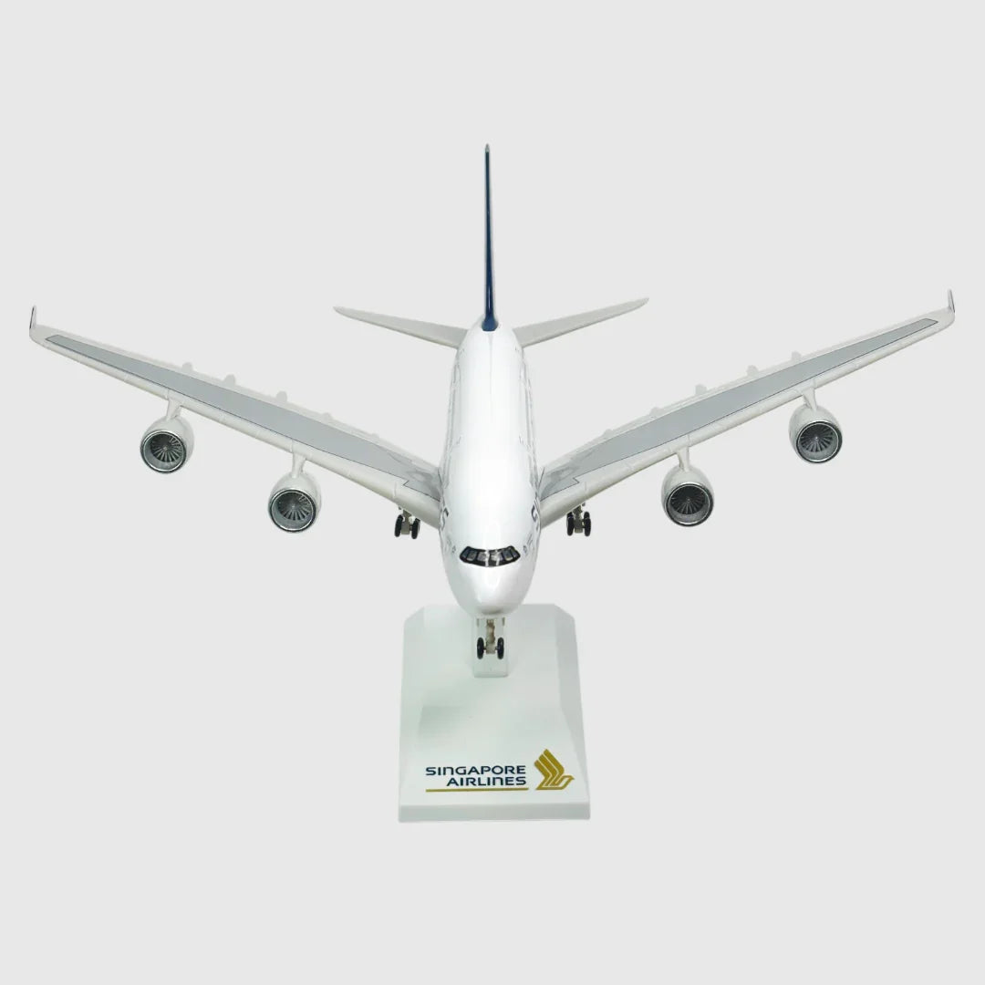 Diecast Collectible 1:250 Scale Model Airplane – Singapore Airways A380 - Jaiman Toys