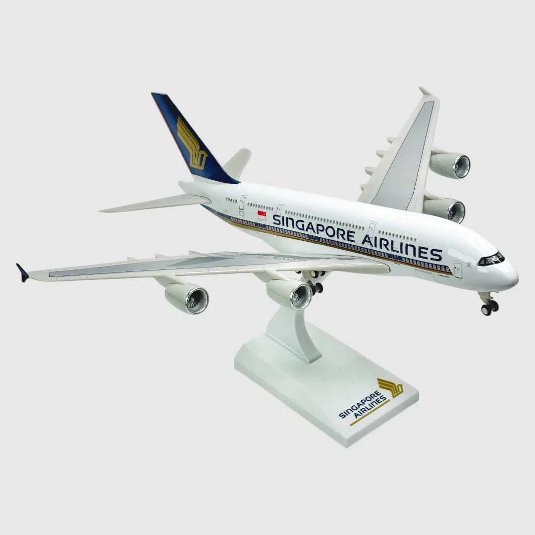 Diecast Collectible 1:250 Scale Model Airplane – Singapore Airways A380 - Jaiman Toys