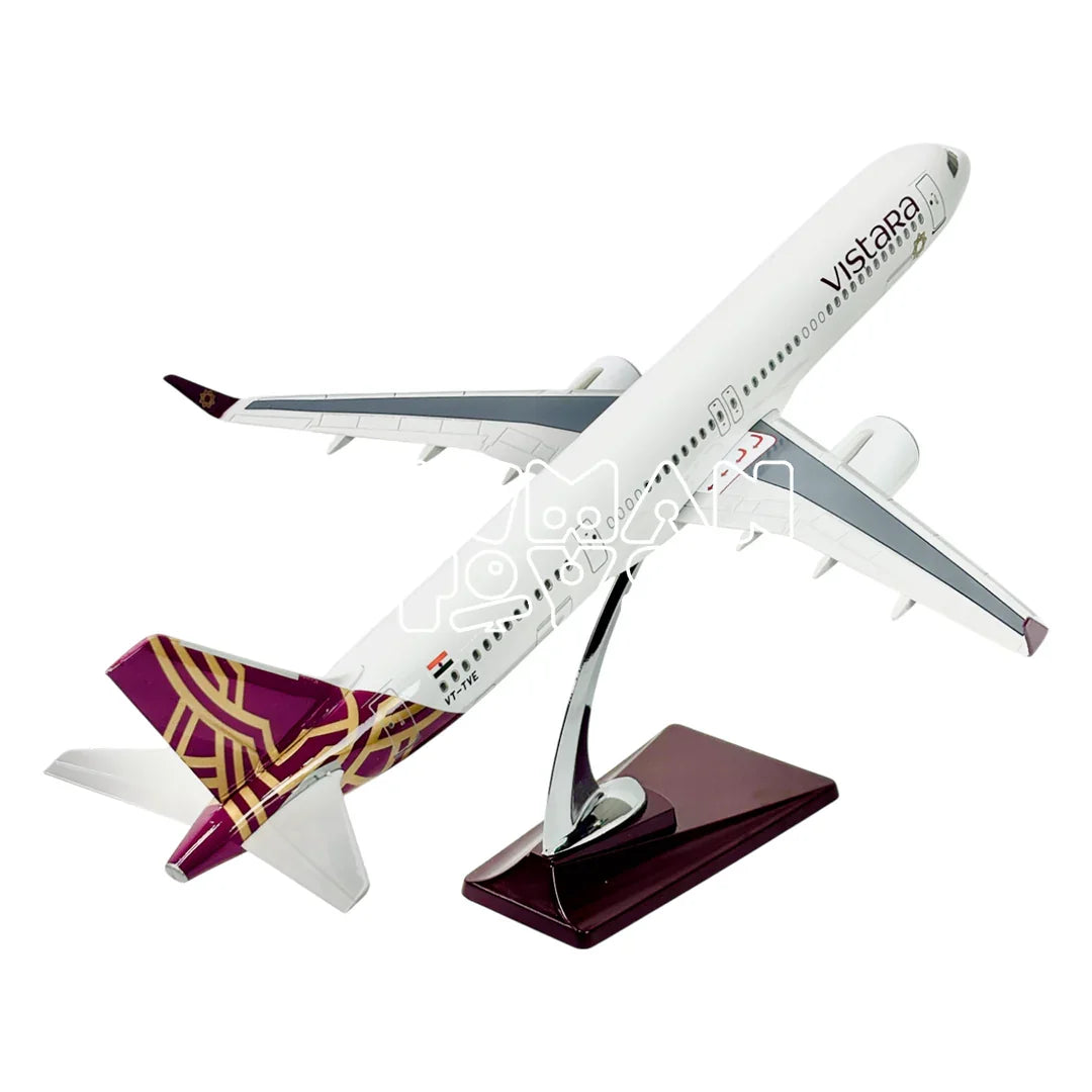 Diecast Aeroplane Display Display Model Airplane: Vistara A321 46 Cm - Jaiman Toys