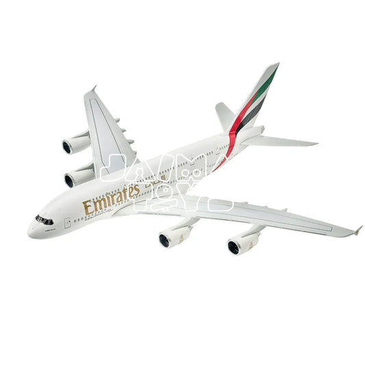 Diecast Aeroplane Display Display Model Airplane: Emirates Airlines A380 (46 Cm) - Jaiman Toys