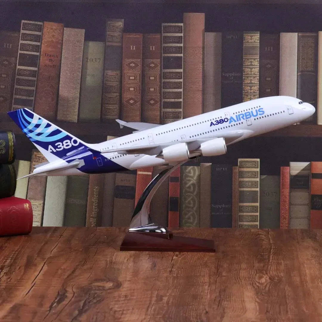 Diecast Aeroplane Display Display Model Airplane : A380 Airbus 46 cm - Jaiman Toys