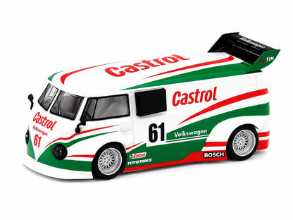 SupCar Volkswagen T1 Castrol Racing Van #61 1:64 Scale Die-Cast Model Car | Premium Collectible Display Model