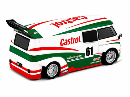 SupCar Volkswagen T1 Castrol Racing Van #61 1:64 Scale Die-Cast Model Car | Premium Collectible Display Model