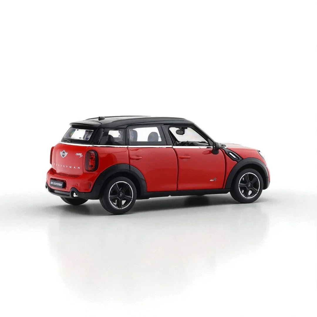 Rastar 1:24 Mini Cooper S Countryman Die-Cast Model Car -Red (56400) - Jaiman Toys
