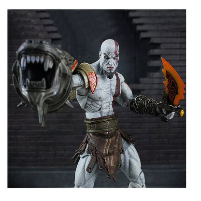 God of War 3 - Kratos - Character Model Action Figure - Anime Toy 7" Kratos Flame Knife Action Figure Figure Figure