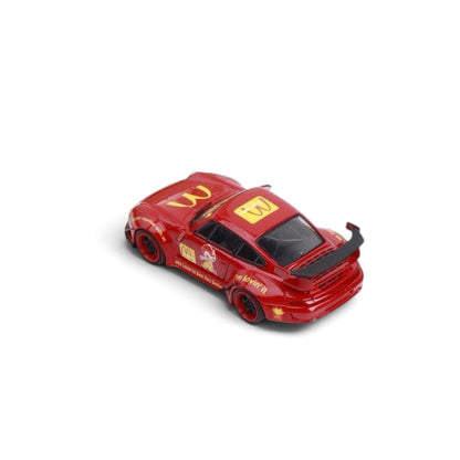 DECODE 1:64 Porsche 911 RWB 993 McDonald’s Livery Die-Cast Model Car – DE6417009